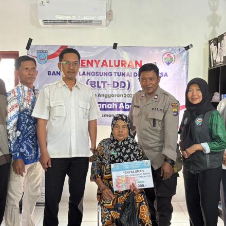 Penyaluran Bantuan Langsung Tunai (BLT) DD Tahap I Untuk KPM Periode Januari-Maret Berjalan Lancar